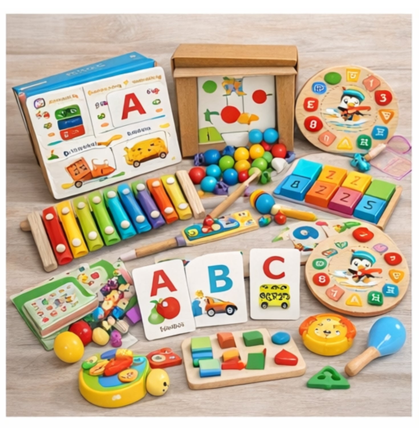 Preschool School-Readiness Learning Kit (Ages 3–5)