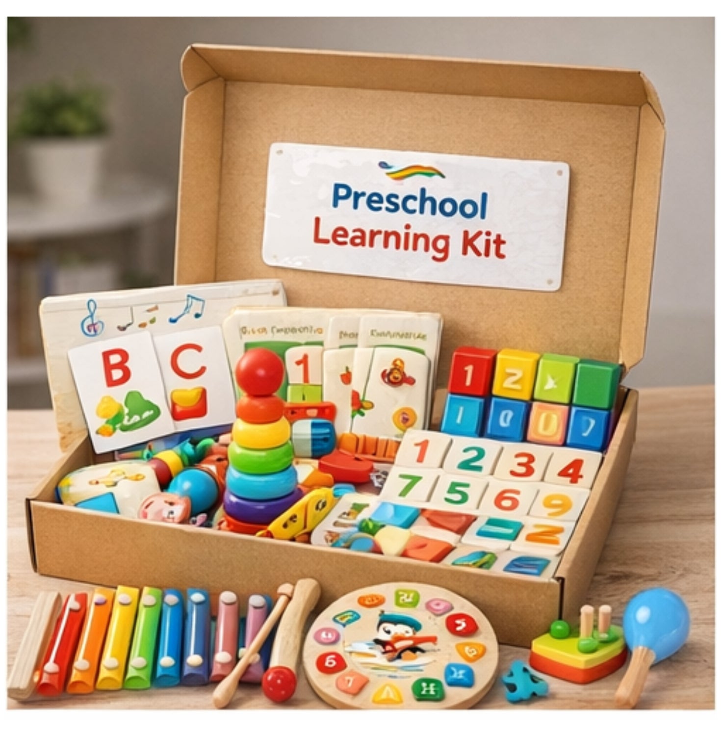 Preschool School-Readiness Learning Kit (Ages 3–5)